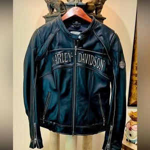 Harley-Davidson Leather Jacket and Chaps